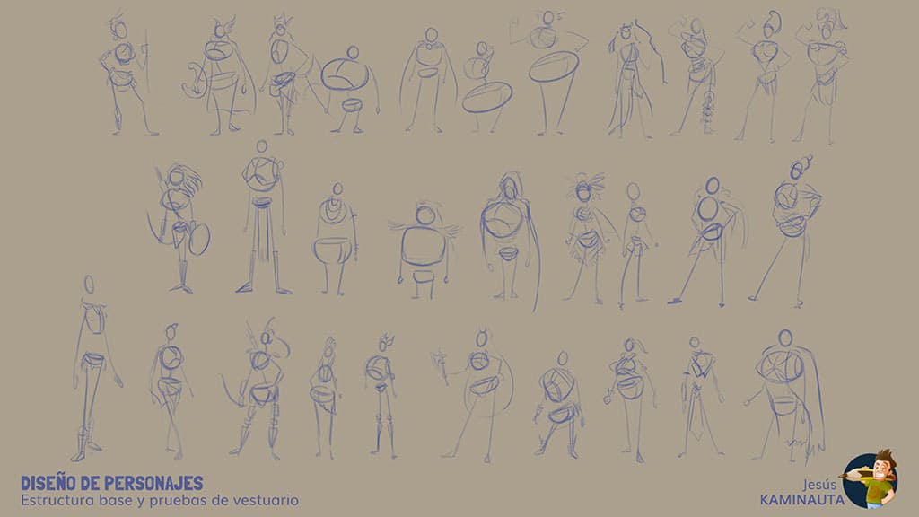 Amazona character design