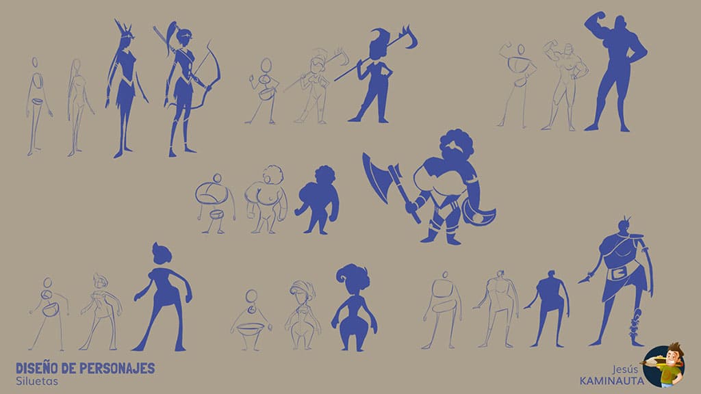 Amazona character design
