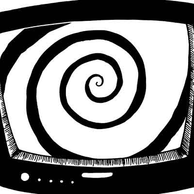 tv manipulation illustration