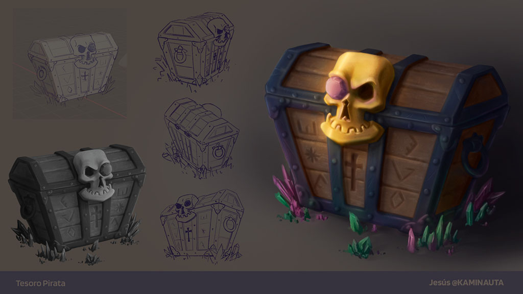 Pirate chest design